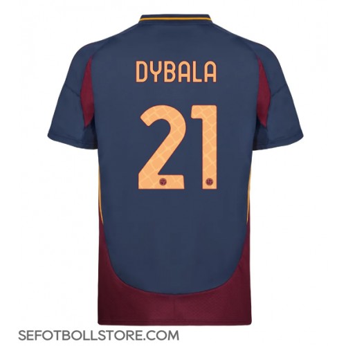 AS Roma Paulo Dybala #21 Replika Tredje Tröja 2024-25 Kortärmad